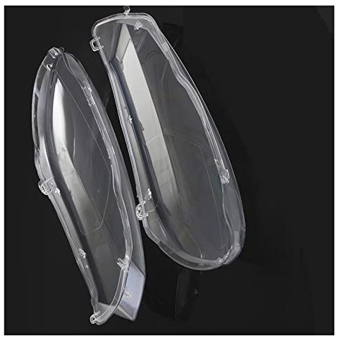 2X Auto Lampenschirm Klar Frontscheinwerfer Scheinwerfer Linsen Abdeckung Staubschutzhülle Kunststoff Kompatibel for VW Golf 6 MK6 GTI R 2010-2014