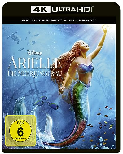 Arielle, die Meerjungfrau (Live Action) 4K,1 UHD-Blu-ray + 1 Blu-ray