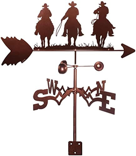 Girouette en Fer métallique, girouette de Style Vintage pour la décoration extérieure de la Cour extérieure du Jardin du Toit en Fer