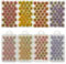 Woohome 128 Stück Static Grass Tuft 4 Farben Statische Grass Statische Grasbüschel, Gras Grasbüschel für Miniatur Ornamente Eisenbahn Modellbahn Landschaftsbau Diorama Zubehör