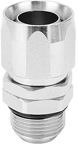 Schlauchanschluss aus Messing, Drehgelenk Für Pistolenschlauch, 1-Zoll-Gewinde, Aluminium-Kraftstoffleitung, Böse Energie-Kraftstoffpumpe Für Zapfpistole(Flexiable)