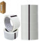 ZOFAX Lot de 6 rouleaux de ruban adhésif d'emballage polyvalent, blanc, 48 mm x 65 m, pour boîtes en carton sécurisées, déménagement, maison