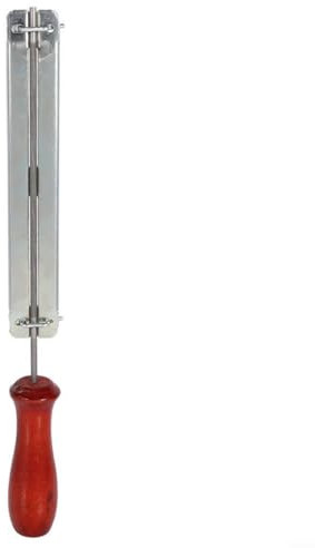 Lime de tronçonneuse avec support, antirouille et , avec support en bois (diamètre 4 mm)