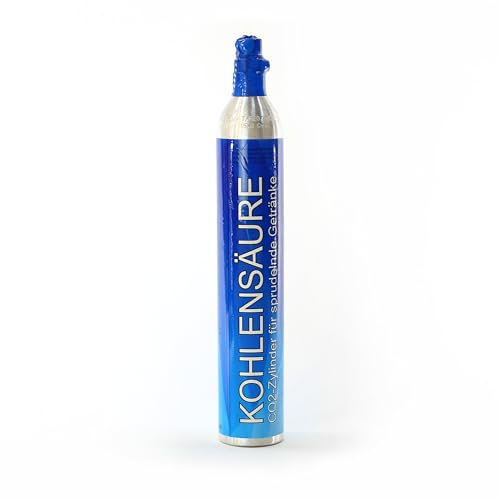 CO2 Zylinder Kohlensäure Flasche inkl. Füllung mit 425g zum Sprudeln von Wasser (3)