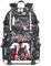 Basketball MJ23 Multifunktions Rucksack Reise Laptop Fans Flammenelement Tasche für Männer und Frauen (Grau - 3)