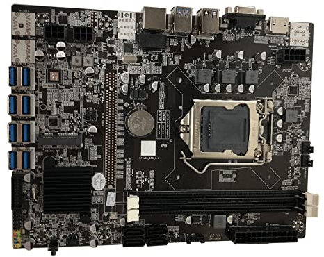 Navna Motherboard B250C CPU Miner Motherboard DDR3 8 PCI-E Graphics Card Support LGA 1155 GPU Mining B250c Mining Motherboard