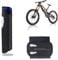 Standard E-Bike Battery Protective Cover, Waterproof Bicycle Cover Waterproof for 30-38 cm E-Bike Accessories with Reflector Cold and Dust Protected Lifetime Battery Extension Bicycle Accessories