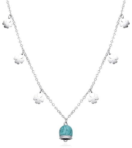 Dada Gioiell - Collier porte-bonheur pour Femme avec cloche de Capri idée cadeau 2025 pour elle