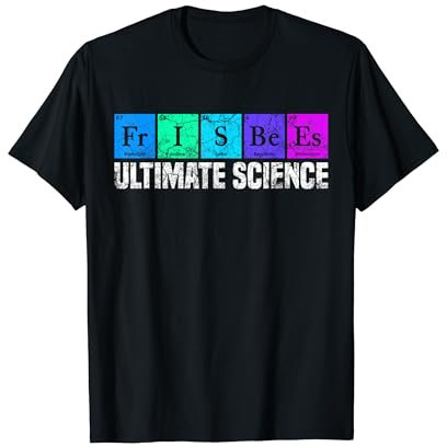 Vintage Frisbees Ultimate Science Lustiger Ultimate Frisbee T-Shirt
