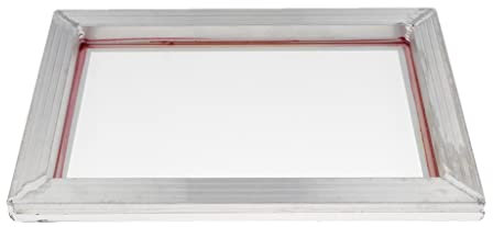 Dickly Aluminium Siebdrucksieb, 90T, Und Langlebig für Professionelle Druckergebnisse, 25 cm X 35 cm X 1.8