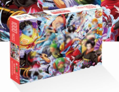 Puzzle Anime Puzzle 1000 Teile Film Puzzles Puzzles Anime Jigsaws Herausforderndes Jigsaw Großes Foto Poster Jigsaw Farbenfrohes Legespiel für Cartoon Fans Erwachsene und Kinder