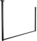 CLP Kleiderstange Fenton I Kleiderständer für Deckenmontage I Garderobenstange aus Metall I für Flur, Garderobe und Schlafzimmer, Größe:120x80 cm