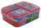 Fiambrera Premium Spiderman Moving Target con 3 compartimentos, fiambrera Bento para niños, ideal para la escuela, la guardería o el tiempo libre