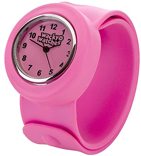 Popwatch Slapwatch Fast Fit Kinder Armbanduhr mit Silikonarmband, die Uhr lernen