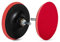 FD-Workstuff Platorello Abrasivo | 1 pezzo | 125 mm | per trapani | con adattatore M14 | compreso mandrino | Platorello Supporto Per Abrasivi | Piatti Carta Abrasiva