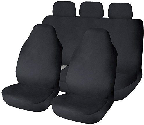 UKB4C Waterproof Black Full Set Front & Rear Car Seat Covers for XC60 08-On
