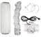 Weedness Grow Abluft Aktivkohlefilter Set 405-520 m³ Belüftungsset - Indoor Anbau Lüftungsset Rohrventilator Grow-Box Belüftungssystem Belüftungsanlage