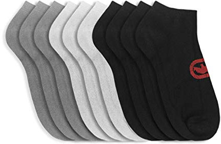Marc Ecko Herren 20 Paar Ecko Herren Basic Quick Dry No Show Athletische Socken
