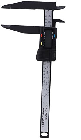 150 mm / 300 mm digitaler elektronischer Messschieber, Messschieber-Messwerkzeug mit langem Backen-Messwerkzeug, großem LCD-Bildschirm, Auto-Off-Funktion und Zoll(300MM)
