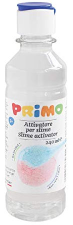 Morocolor PRIMO, Activateur pour slime en flacon de 240 ml, Activateur de slime lavable et facile à utiliser, Slime visqueux et collant