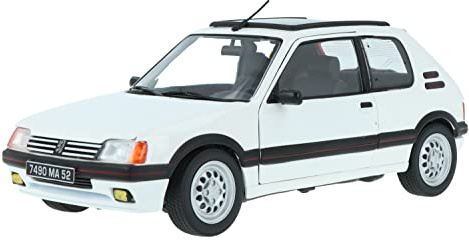 Norev NV184849 1:18 205 GTI 1.6 1988-White Peugeot Sammelmodell, Multi