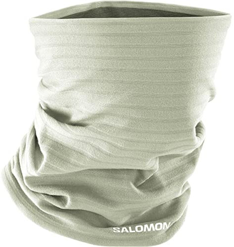 Salomon Winter Training Stirnband Unisex, wärmend, Top Passform und stylisch, Besonders atmungsaktiv, Wrought Iron, Deep Black, Einheitsgröße