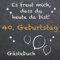 Gästebuch 40. Geburtstag zum ausfüllen / Gästebuch mit Fragen / Geschenk für Mann und Frau / Buch für Glückwünsche / Besonderes Geschenk