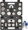 Acymner 24PCS Disc Brake Caliper Tool Kit | Heavy Duty Disc Brake Piston Caliper Compressor Rewind Tool Set for Brake Pad Replacement Reset, Fits Most American European Japanese Autos (Black)