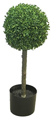 artplants.de Künstliche Buchsbaum Kugel Fritz, crossdoor, 60 cm, Ø20 cm - Deko Buchskugel