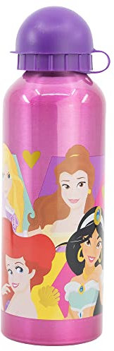 Stor BOUTEILLE EN ALUMINIUM POUR ENFANTS DE 530 ML | DISNEY PRINCESS BRIGHT & BOLD