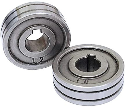 2x fil d'alimentation rouleau d'entraînement rouleau 30 * 10 * 10mm convient pour ssj - 29A fil d'alimentation machine MIG MAG Welder Guide Equipment (1.0/1.2mm)