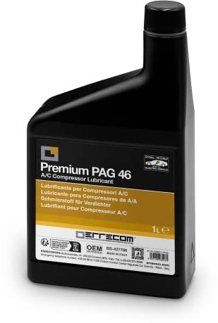 PAG 46-1 L, Lubricante Compresores de Aire Acondicionado de Automóviles, incluidos compresores eléctricos, que funcionan con gas refrigerante R134a y R1234yf
