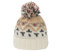 LUMoony Strickmütze 1Pcs Winter Beanie Hüte Bunt Rippstrik Bommel-Mütze Pudelmütze Winter-Mütze Bommelmütze Acryl-Strickmütze für Männer Frauen Strick-Mütze gefüttert Fleece-Innenfutter