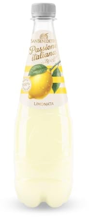 San Benedetto, Passione Italiana Limone, 750 ml, Bevanda Analcolica Tradizionale, Gusto Fresco e Frizzante, Perfetto per Ogni Occasione