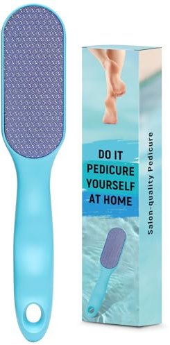 Euqvunn Nano-Glass Foot File, Foot Scraper Hard Skin Remover Foot Files, Professional Nano Glass Pedicure Tool, Gentle Pedicure Blades for Hard Skin, Callus Remover for Feet, for Men & Women