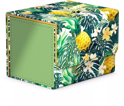 Ultimate Guard Deck Box Sidewinder 100+ Floral Places Deck Box - Bahia Green