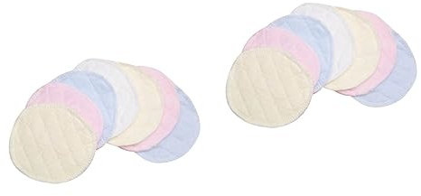 Abaodam Brust Pads Schwanger 12 Stk Schutz Galaktorrhoe Pad Stillen Anti-galaktorrhoe-bh-pads Muttermilcheinlagen Breast Care Waschbare Fussmatte Waschbare Still-bh-pads Anti-galaktorrhoe-pad Für