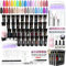 SAVILAND Polygel Starter Set mit UV Lampe: Poly Gel Nägel Set 36 Farben Nagelset mit Manicure Tools Nagelverlängerung Kit Base Coat Top Coat Slip Solution Gelnägel Geschenk für Frauen Zu Hause