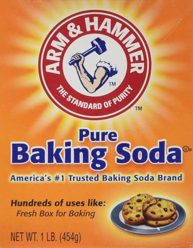 Arm & Hammer Baking Soda, 454g 16 Oz Versatile Kitchen and Household Essential (Pack of 1)