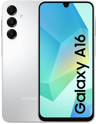Samsung Galaxy A16 4G LTE, Teléfono Móvil Android, Pantalla 6,7 Super AMOLED, Múltiples Cámaras, Almacenamiento 128GB, Gris (Versión Española), Garantía del Fabricante 3 Años + 1 Año Extra