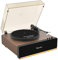 VATAVION All-in-One Vinyl Record Player with Speakers, High Fidelity Record Player for Records 33/45 RPM with Magnetic Cartridge AT-3600L, Retro Design Bluetooth Turntable, Auto Off,