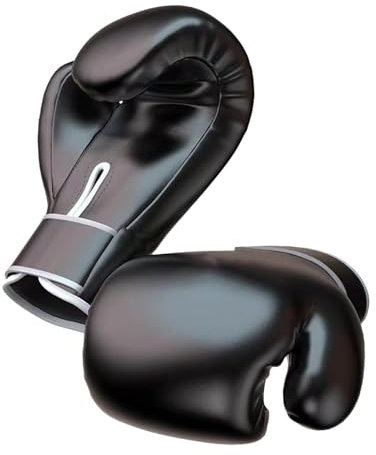 Guanti da Boxe per Adulti - Allenamento Uomo e Donna 10 Once - Guantoni Leggeri a Dita Intere per la Maggior Parte delle Persone