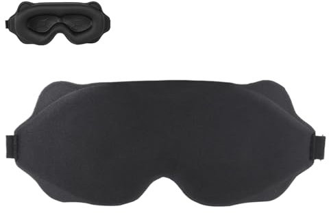 Cache-yeux pour le sommeil - Contour 3D - Cache-yeux - Tenue de nuit conviviale - Aide pour la fonctionnalité de blocage de la lumière - Pour la maison - Avion - Yoga - Sieste en plein air - Voyage en