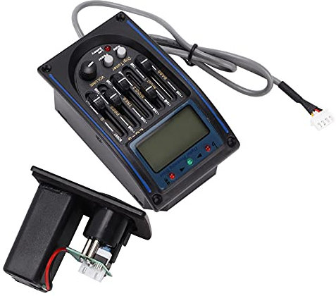 Gitarrentuner, Metronome Tuners Digitales Metronom mit LCD -Tragbar für Bass Ukulele -Musikinstrumentenzubehör