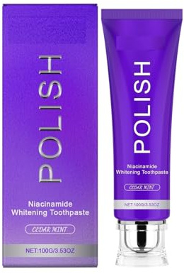 Whitening Toothothpaste mit Niacinamid 100 g, frisches Breath, Stain-Removal und Tartar Control, Strengthens Tooth Enamel, for Daily Oral Care
