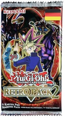 Retro Pack 2 Booster Pack (9 Karten) - Deutsch - Yugioh - RP02 - Reprint - OVP - mit RC-Fieldcenter
