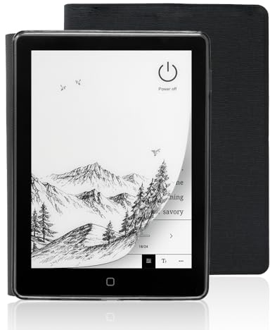 Veidoo E-Book-Reader mit großem E-Ink-Bildschirm, 15,2 cm (6 Zoll), 32 GB ROM, 758 x 1024, 212 dpi, einstellbares Smartlight, Android E-Reader, integrierter Lautsprecher, WiFi-E-Ink-Tablet mit