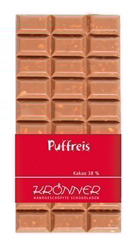 Krönner Puffreis / 100g Tafelschokolade