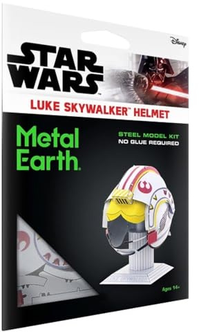 Star Wars Fascinations Metal Earth Luke Skywalker Helmet 3D Metal Model Kit