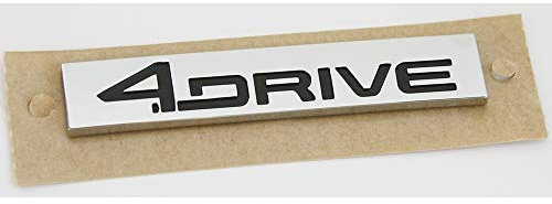 Original Seat 4Drive Schriftzug hinten Heckklappe Emblem Logo schwarz chrom